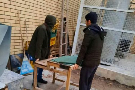 آماده سازی مقر قرارگاه