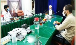 دیدار فرمانده و جانشین قرارگاه حضرت آیت الله رجبی