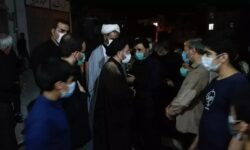 حضور نماینده محترم ولی فقیه در جمع عزاداران هییت فرهنگی مذهبی منتظران ظهور؛