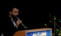 خطاب فرمانده قرارگاه فرهنگی جهادی امام زین العابدین(ع) به جهادگران؛ بینش توحیدی بستر دستیابی به آرمان های گام دوم انقلاب است.