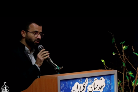 خطاب فرمانده قرارگاه فرهنگی جهادی امام زین العابدین(ع) به جهادگران؛ بینش توحیدی بستر دستیابی به آرمان های گام دوم انقلاب است.